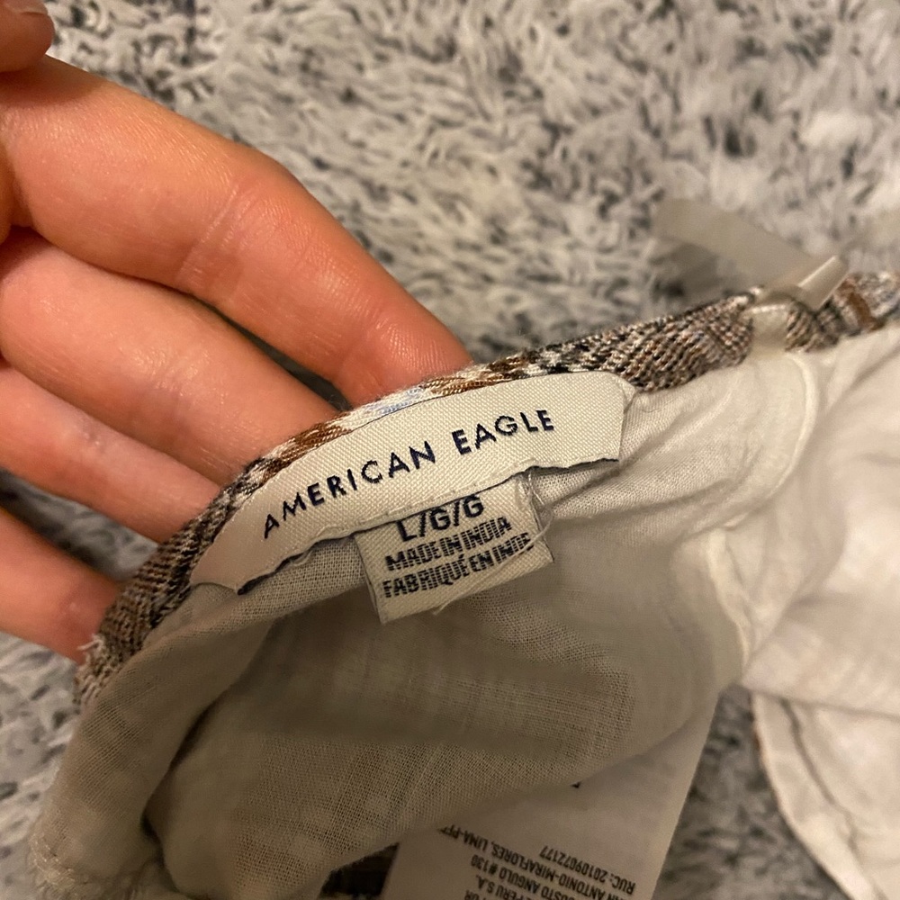 American Eagle halter tank top, size large